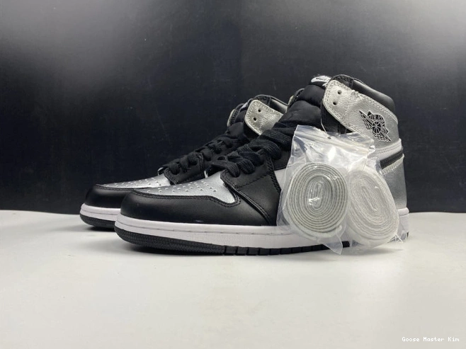 OG CD0461-001 SILVER 1 WMNS AIR HIGH TOE JORDAN 0811